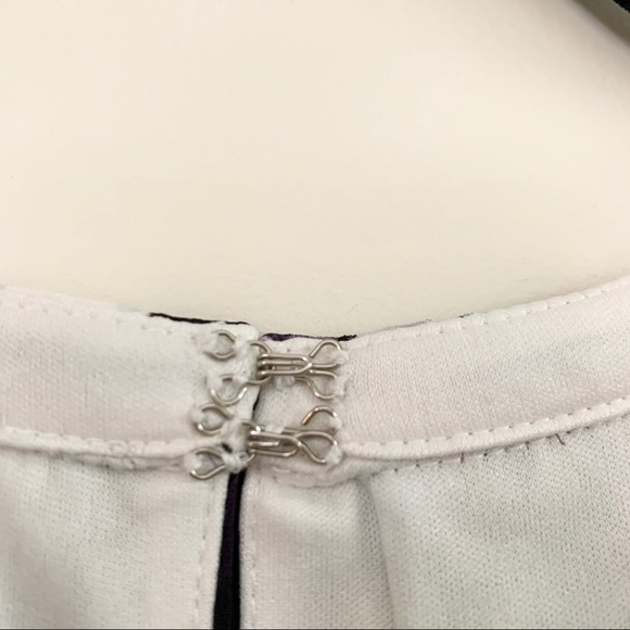 WHBM Colorblock Halter Draped Shift Dress - Picture 4 of 9